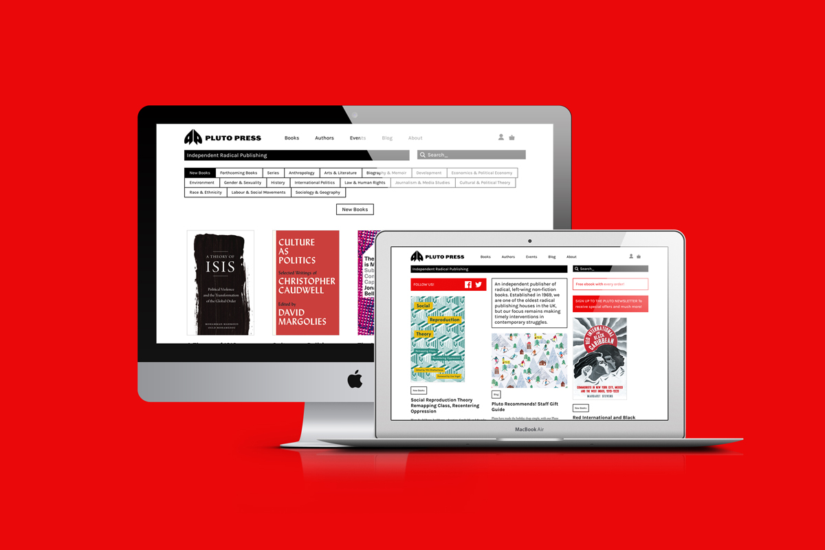 Pluto Press Richard Robinson Design