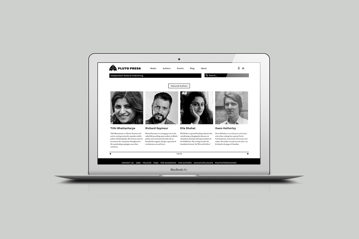 Pluto Press Richard Robinson Design